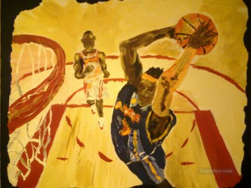 baloncesto 07 impresionistas Pinturas al óleo